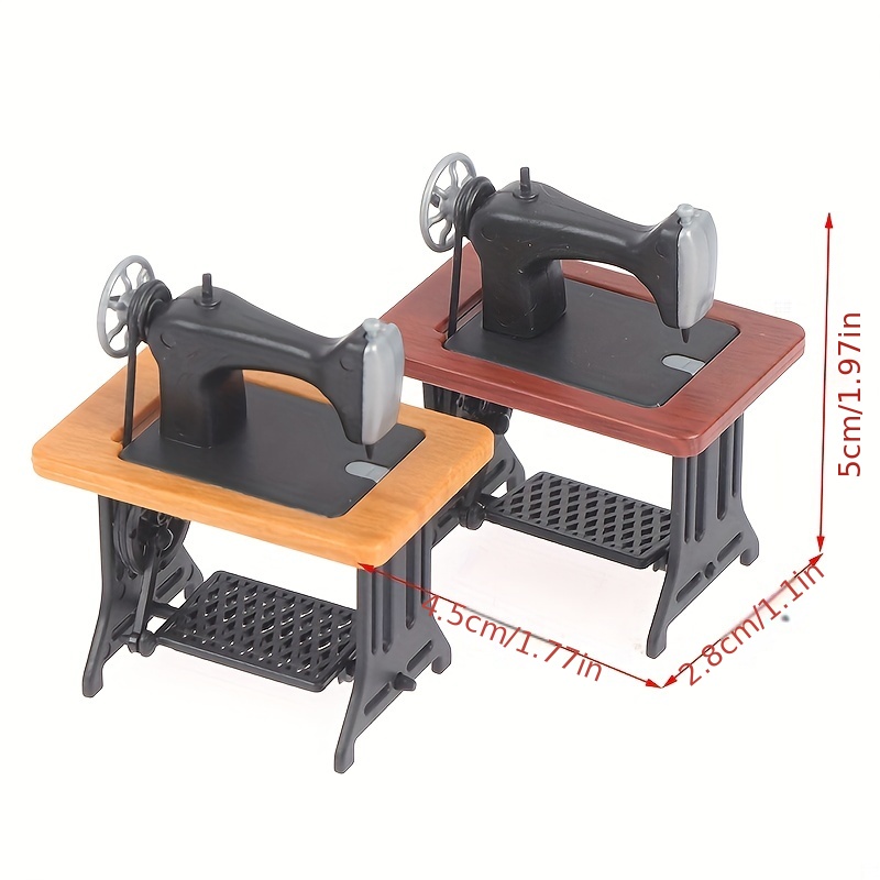Kids Simulation Sewing Machine Toy Mini Furniture Toy - Temu