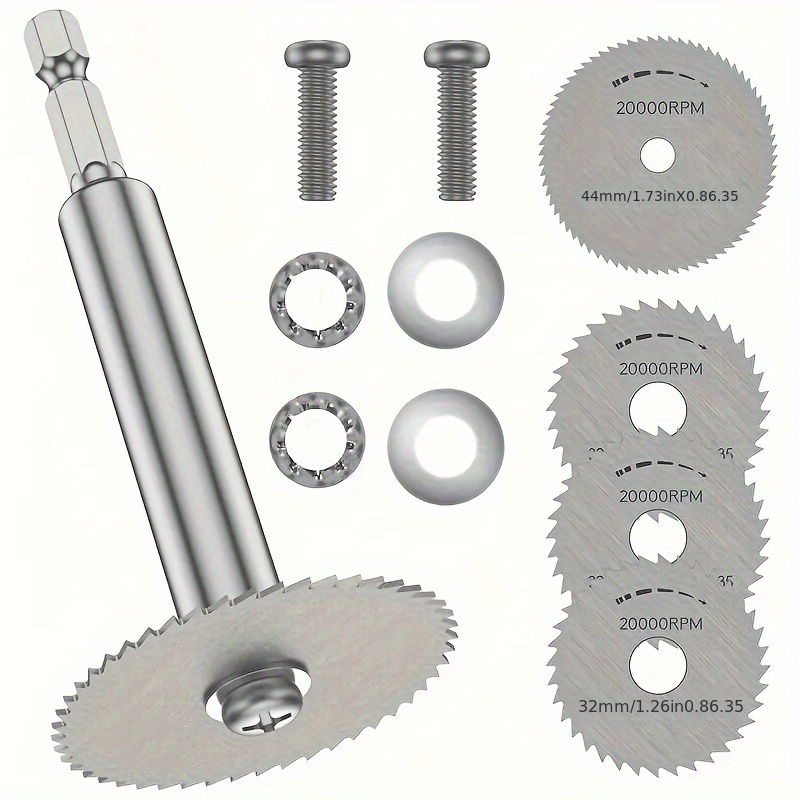 Circular Saw Blade Attachment Set Connecting Rod Abs Pvc Temu United