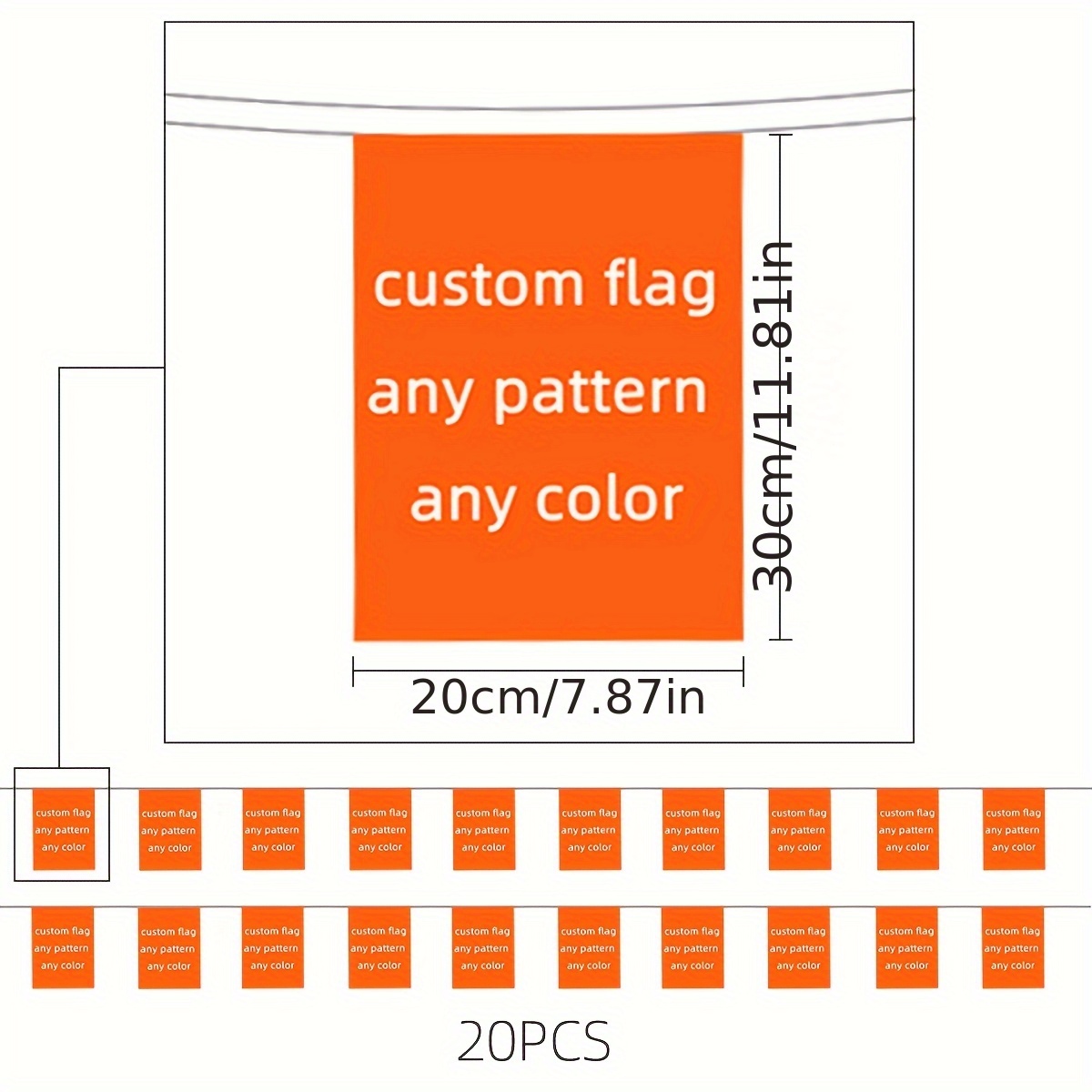 Customizable Polyester Flag Banner - Personalized Text Or Decor For Parties, Graduations, And More - Versatile Indoor Use, Event Decoration | Decorative Flag | Durable Flag