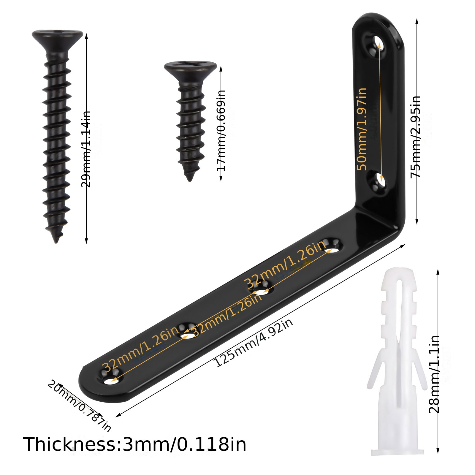 Shelf Bracket L Shaped Corner Bracket Heavy Duty Right Angle Temu