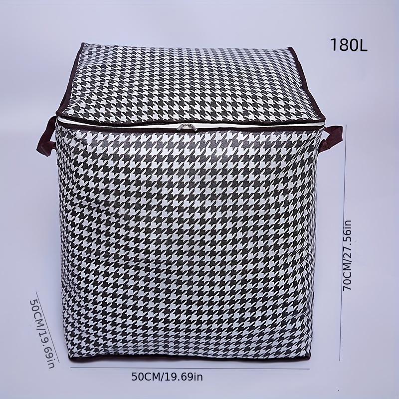 Cheap Blanket Storage Bag with Handle Container Zipper Closure