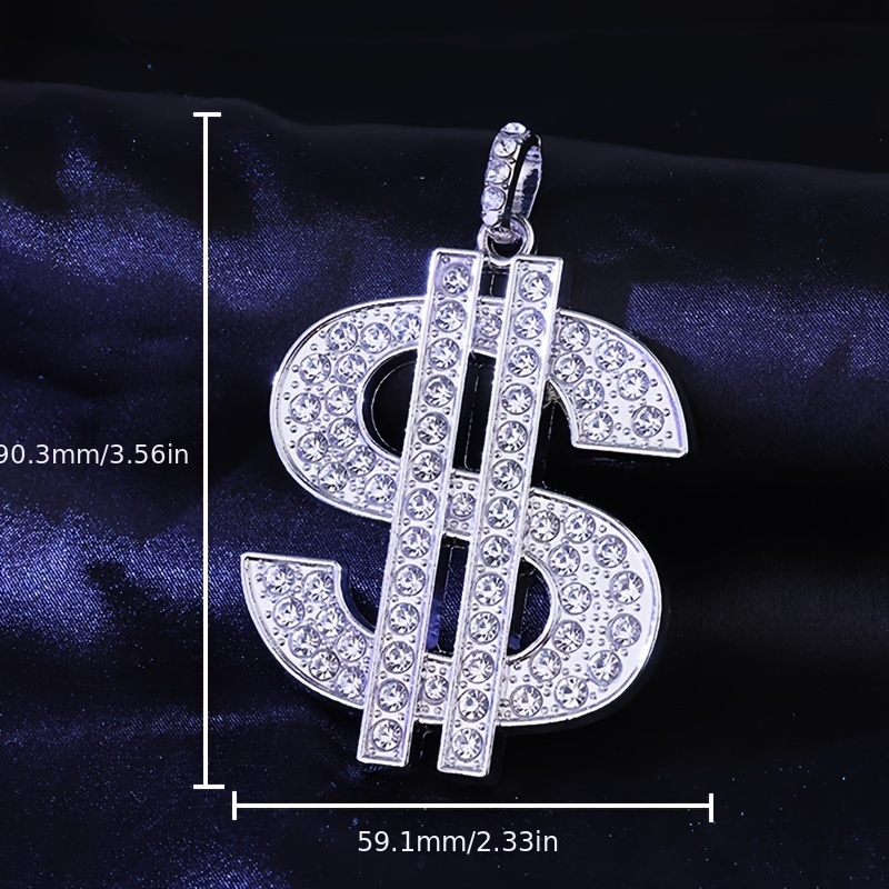 Dollar sign 2025 necklace bulk