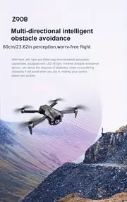 Z908MAX Remote Control Optical Flow ESC Dual Camera Drone (double/three Batteries), Brushless Motor, One-button Lifting, Headless Mode, Gravity Sensing details 6