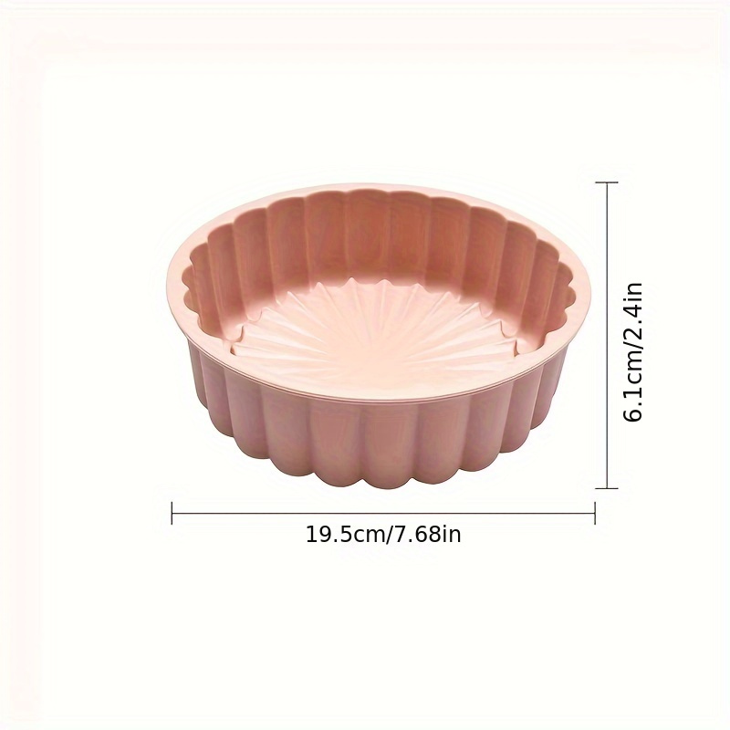 10 Inch Silicone Cake Pan -set Of 3- Round Baking Molds For Cheese Cake,chocolate  Cake, Rainbow Cakes, Strawberry Shortcake, Brownie Tart Pie