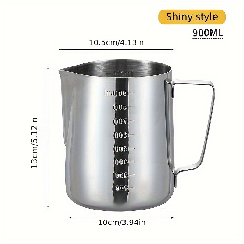 Stainless Steel Coffee Pull Flower Cup Including Scale With Pull