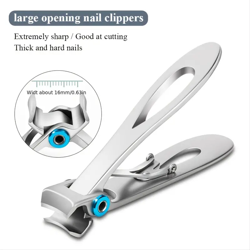 Heavy Duty Nail Clippers For Thick Nails, 1pc Best Professional Toenail  Cutter