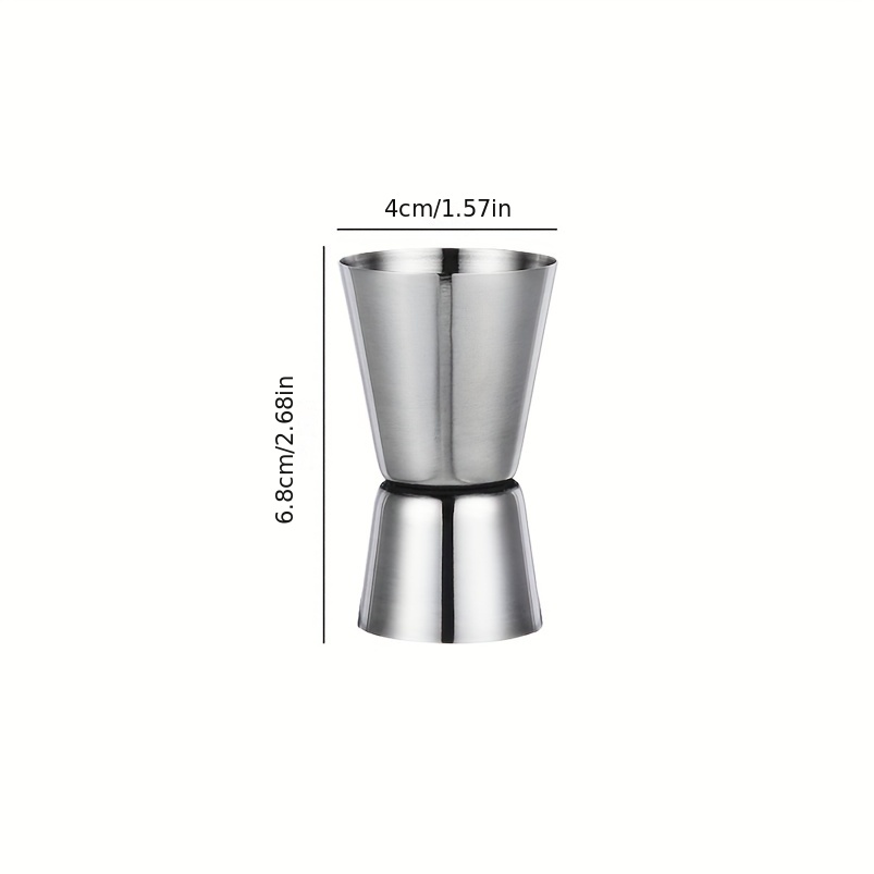 Cocktail Jigger Stainless Steel Measuring Cup Jigger Double Spirit