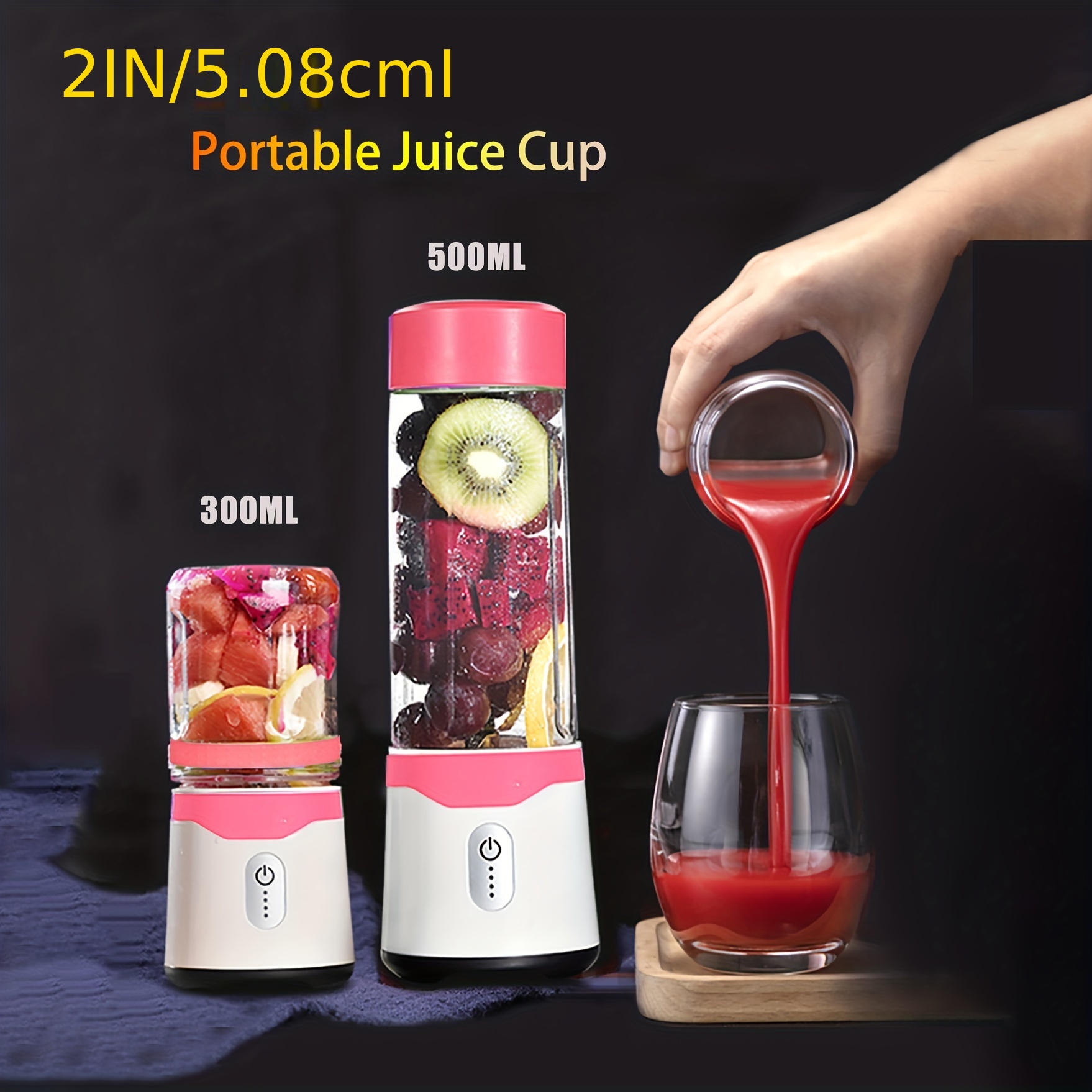 Portable Blender Personal Size Blender for Juice Shakes Smoothies