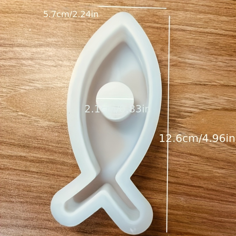 Image of Fish-shaped Silicone Mold For Candle And Holders - Diy Resin, Plaster Crafts, Home Decor Gift, Candle Making Supplies | Decorative Tea Light Stands | Silicone Mold Crafts, Candle Molds