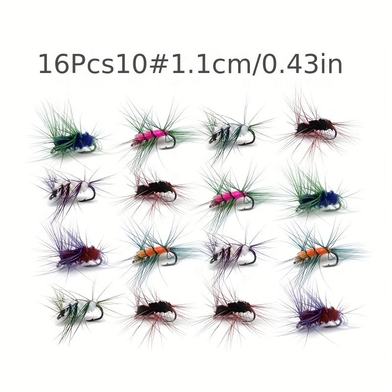 Fly Fishing Artificial Flies Bait Hook Fishing Gear - Temu