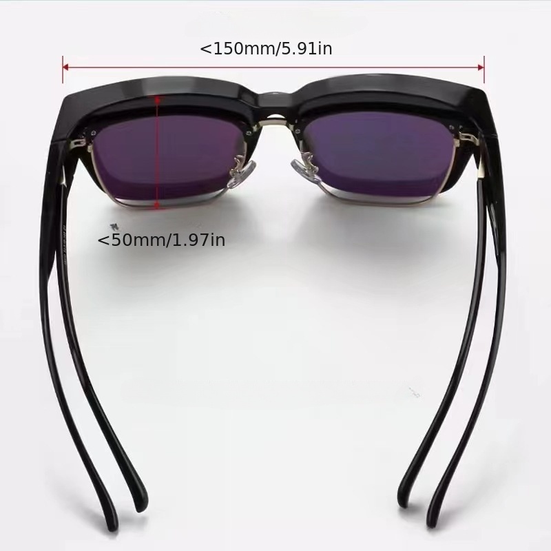 1pc Mens Sunglasses Polarized Glasses For Driving Fishing Uv Protection  Clip For Glasses - Jewelry & Accessories - Temu