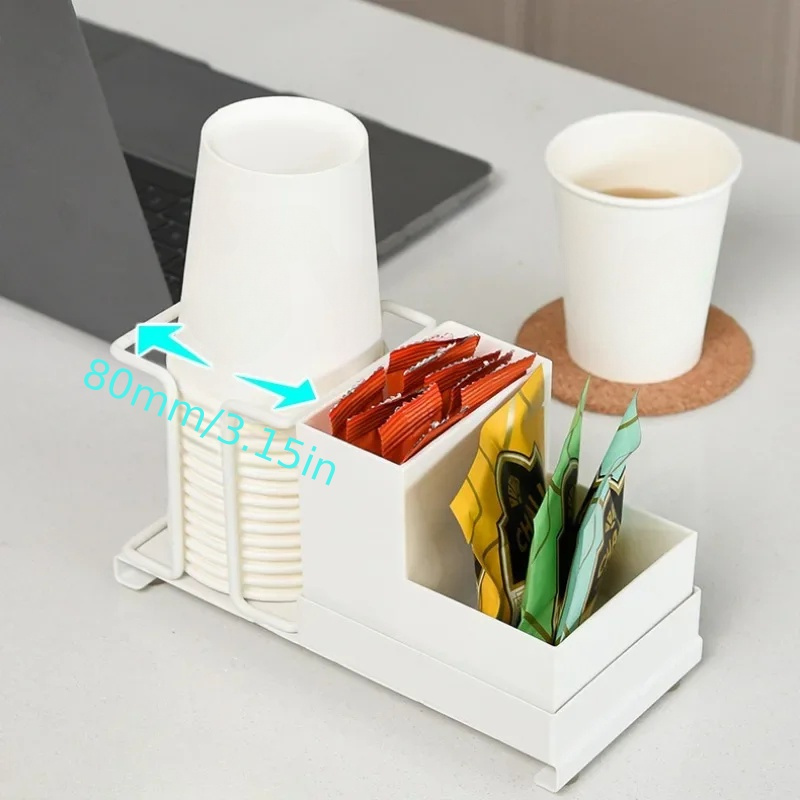 Disposable Cup Holder Countertop Cup Rack Mouthwash Cup - Temu