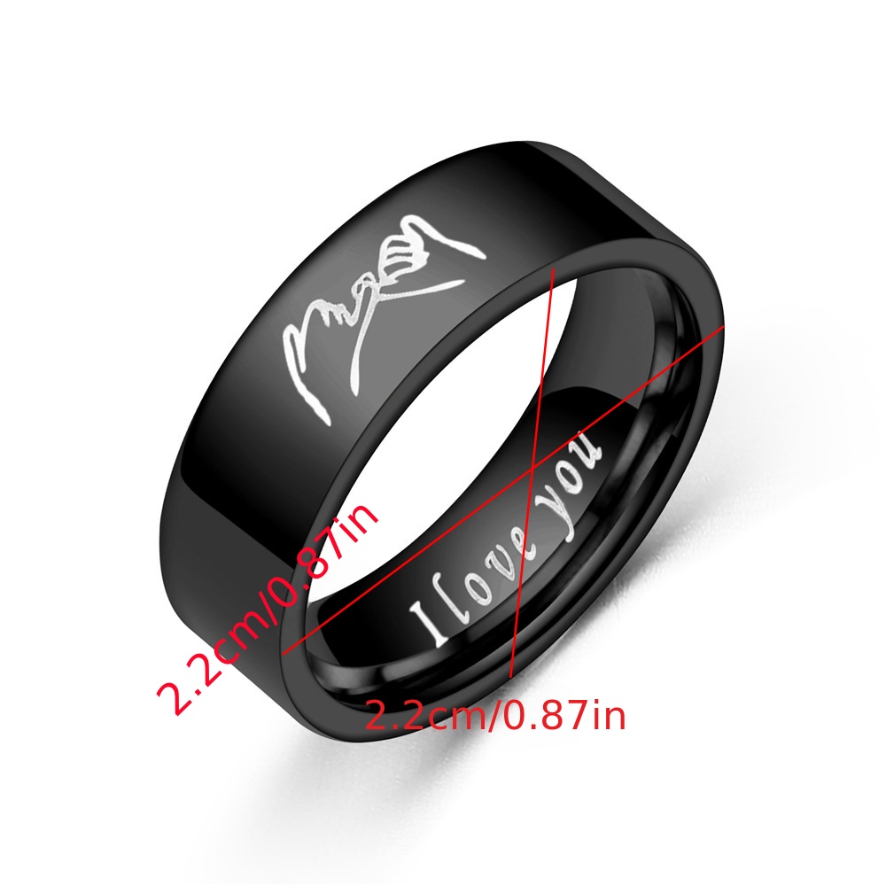 Branded hot sale couple rings