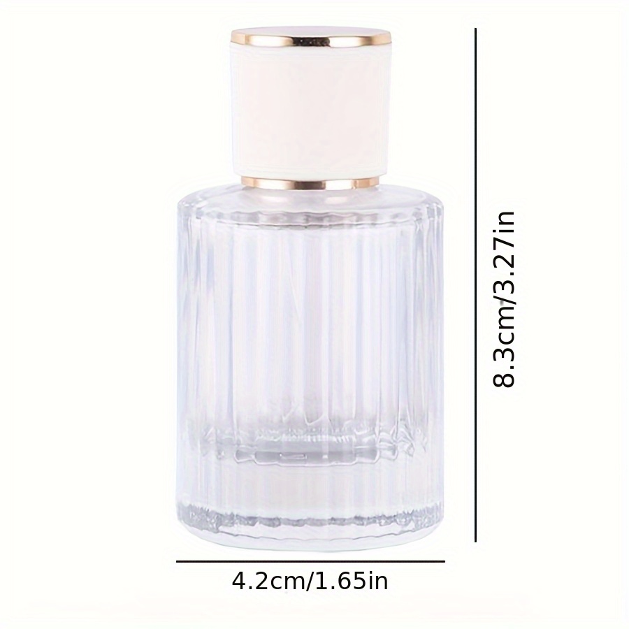 TEMU Perfume Moisture Bottle 30ml 50ml High-end Perfume Bottle Empty Bottle Spray Glass Sample Bottle Free Refillable Perfume Tool
