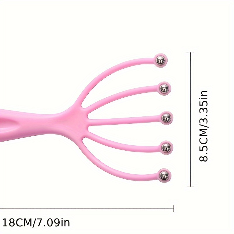 1 Plastic Five-prong Ball Massager For Pet Massage And Interaction