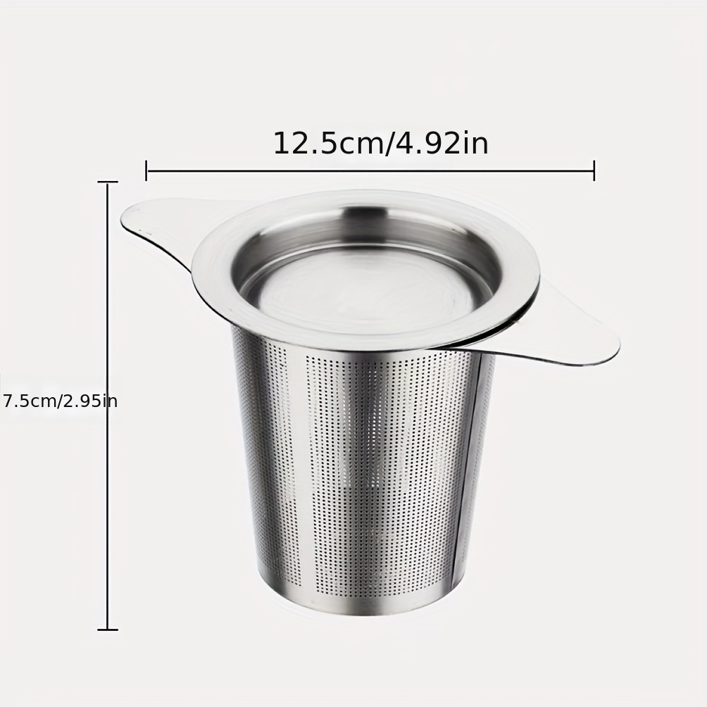 1pc 430 Scola Tè In Acciaio Inossidabile Filtri Tè In - Temu Italy