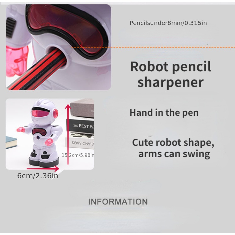 It's a robot! No, it's a pencil sharpener!
