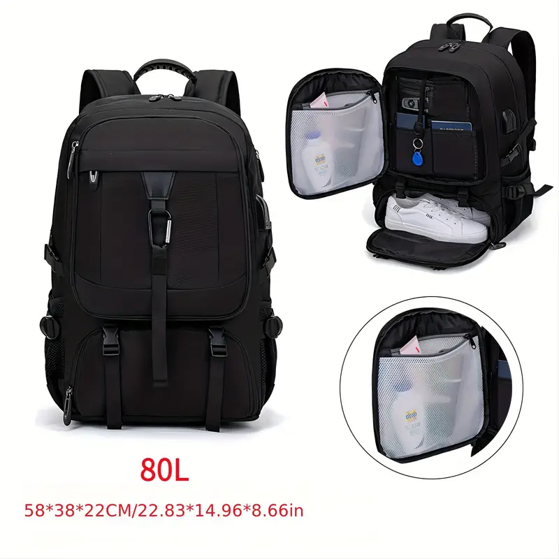 expandable 50 80l travel backpack designed sports hiking - Temu United Arab Emirates expandable 50 80l travel backpack designed sports hiking - Temu United Arab Emirates