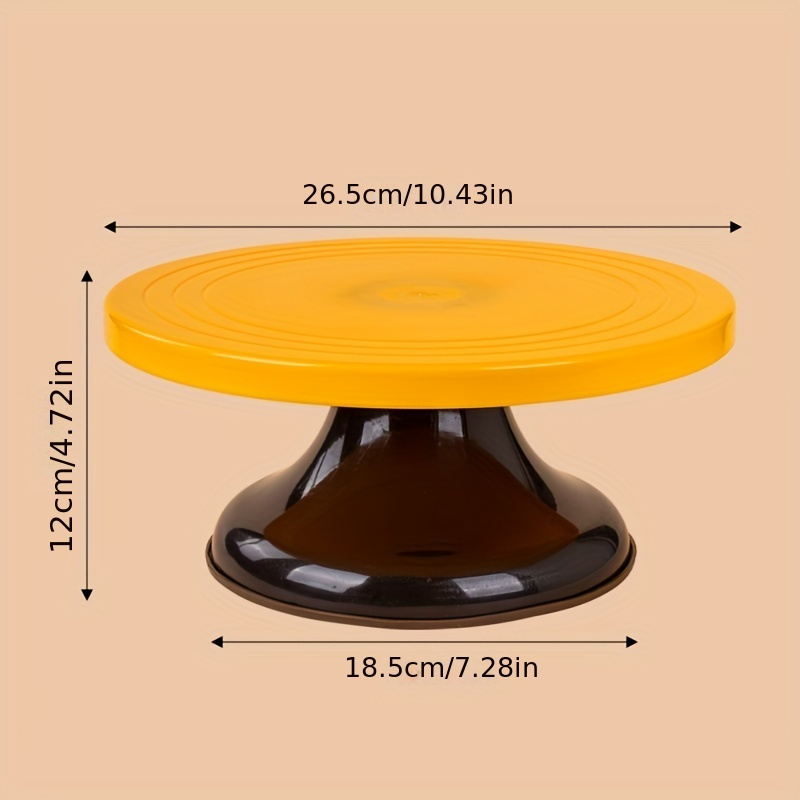 Rotating Cake Stand With Silicone Anti skid Cake Decorating - Temu