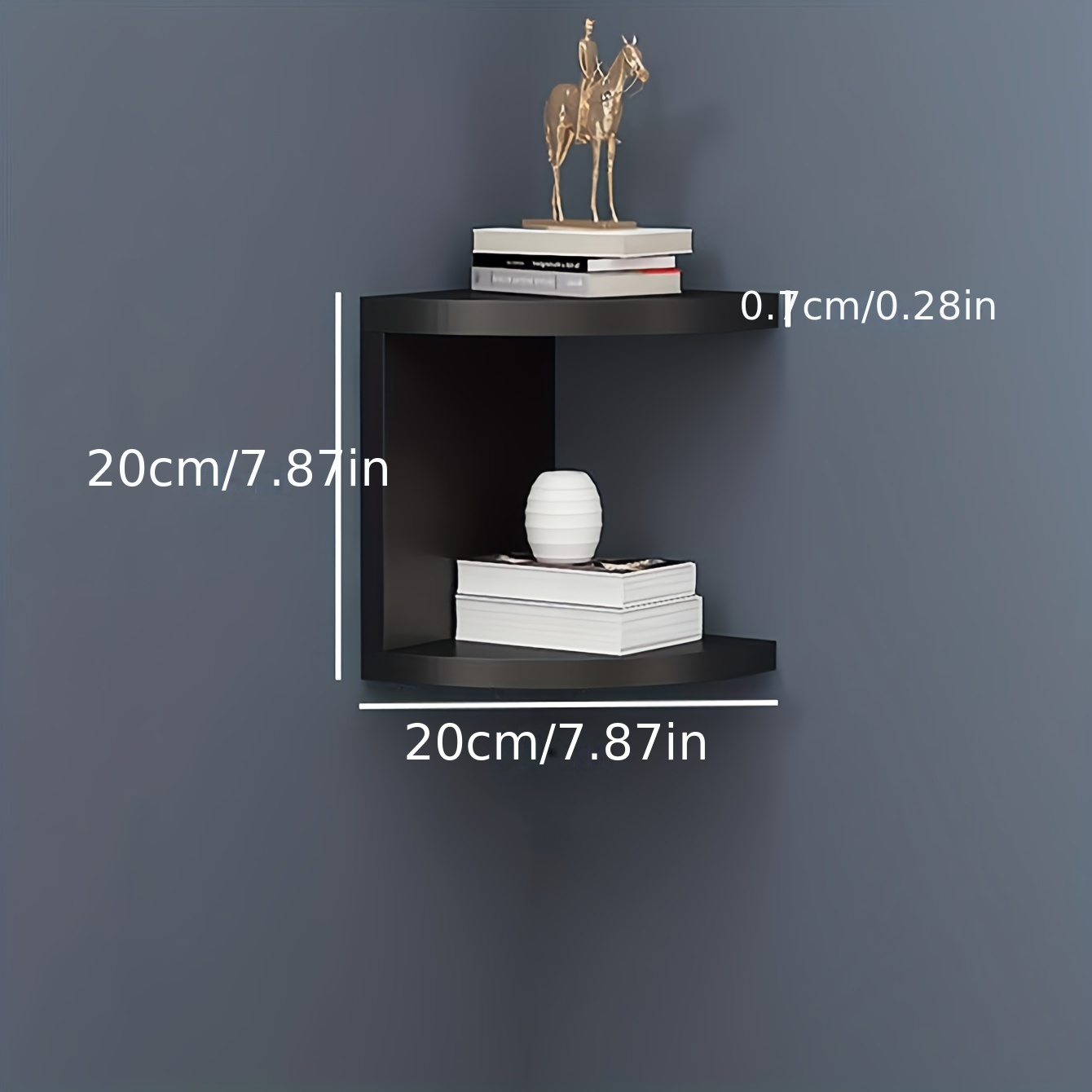 2 5 Layers Corners Storage Rack Easy To Assemble Standing - Temu