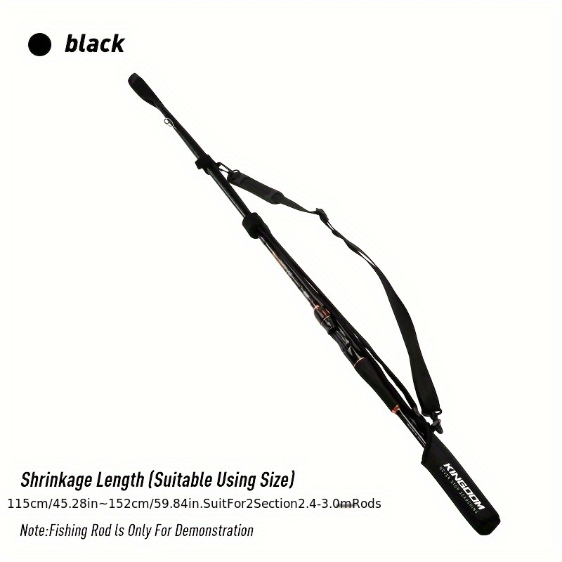 Image of 1pc Kingdom Rod Bag Single Shoulder Rod Bag Rod Storage And Protection Lure Rod Protective Cover Portable Fishing Rod Bag