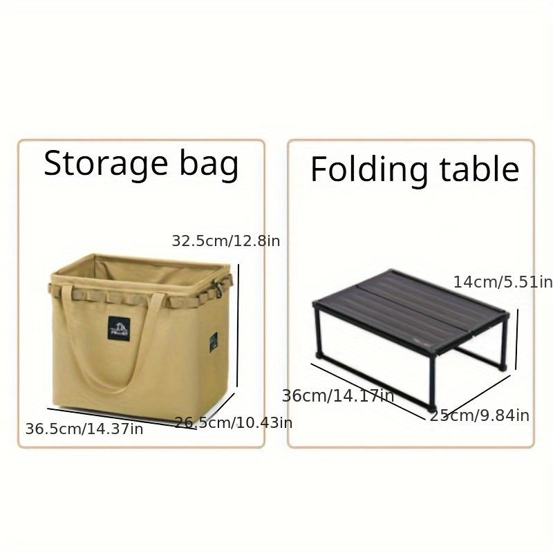 Camping Storage Bag, Portable Multifunctional Tools Storage Box For Outdoor Camping Hiking - Click Image to Close