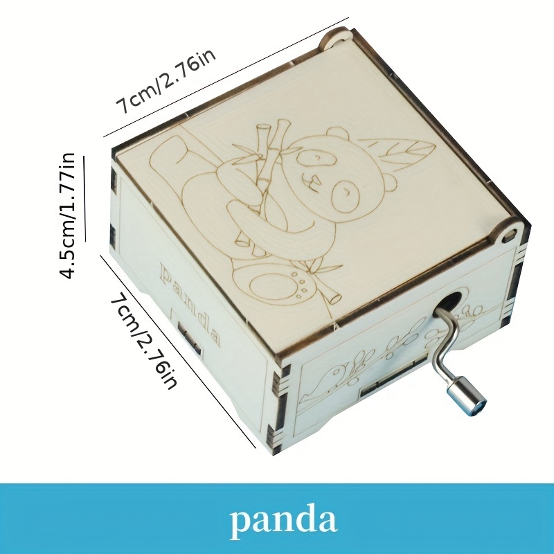 Caja de música Panda
