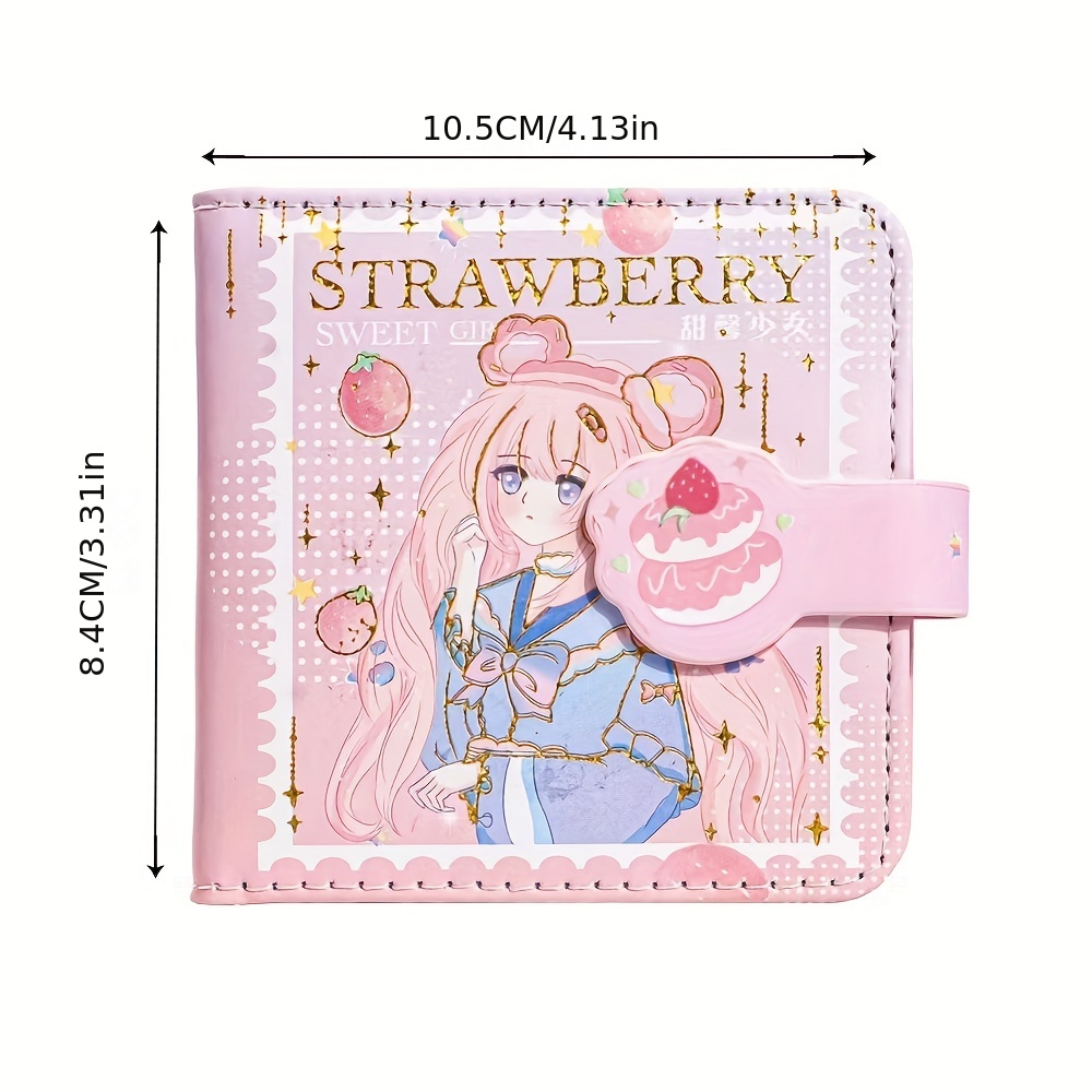 Leather Magnetic Buckle Hand Account Book Mini Cartoon Notebook