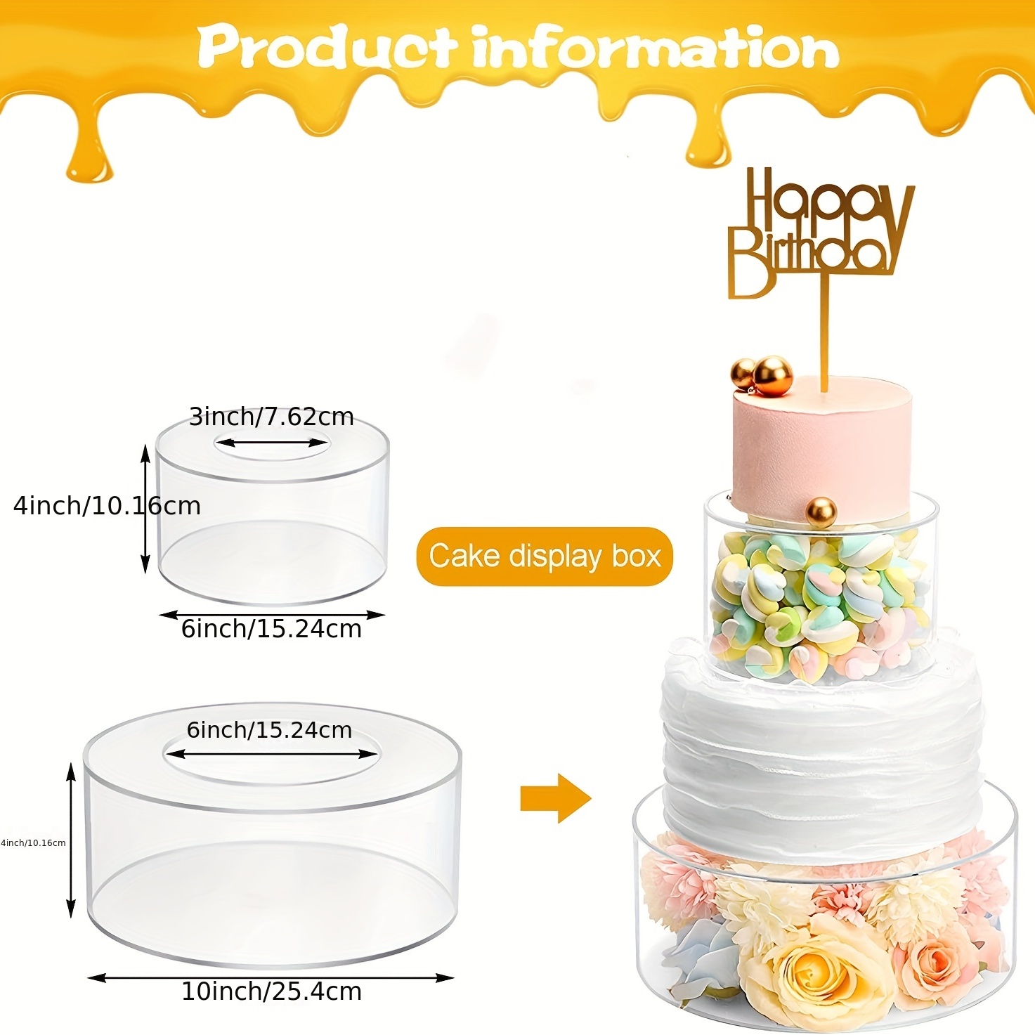 8 tier acrylic cupcake stand – Fairytale Events Pty Ltd