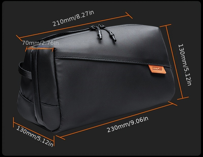 oxford cloth camera travel bag for   3 action 4 portable crossbody shoulder   handed grip   zippered organizer details 9