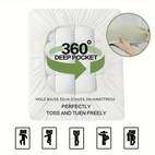 cooling bamboo extra thick mattress topper quilted fitted mattress pad pillow top mattress cover with 8 21 inch deep pocket