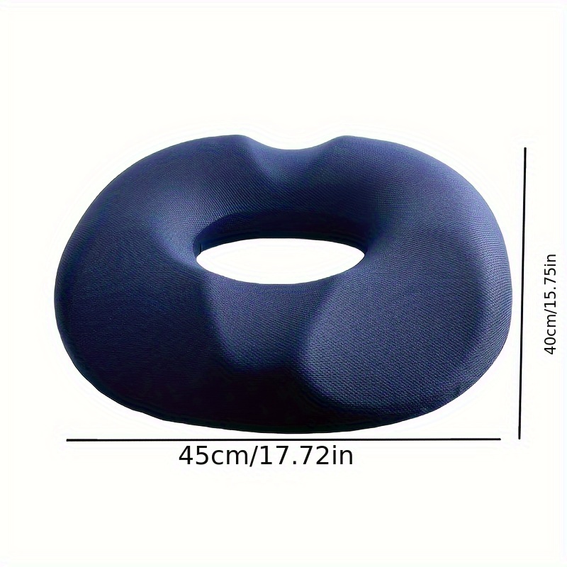 large memory foam donut seat cushion breathable mesh cover Temu