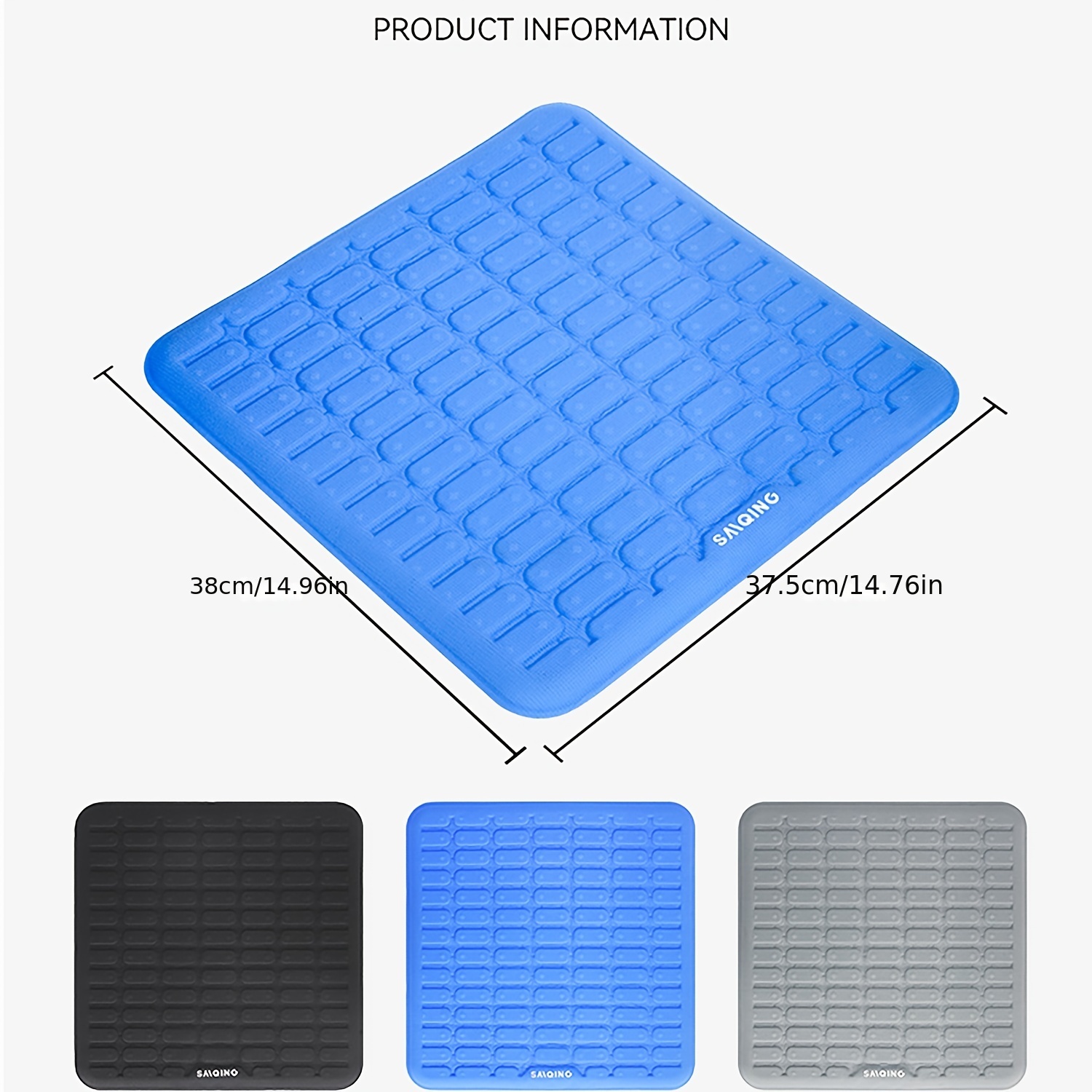 Gel Seat Cushion Long Sitting Cooling Seat Pad Car Seats Temu