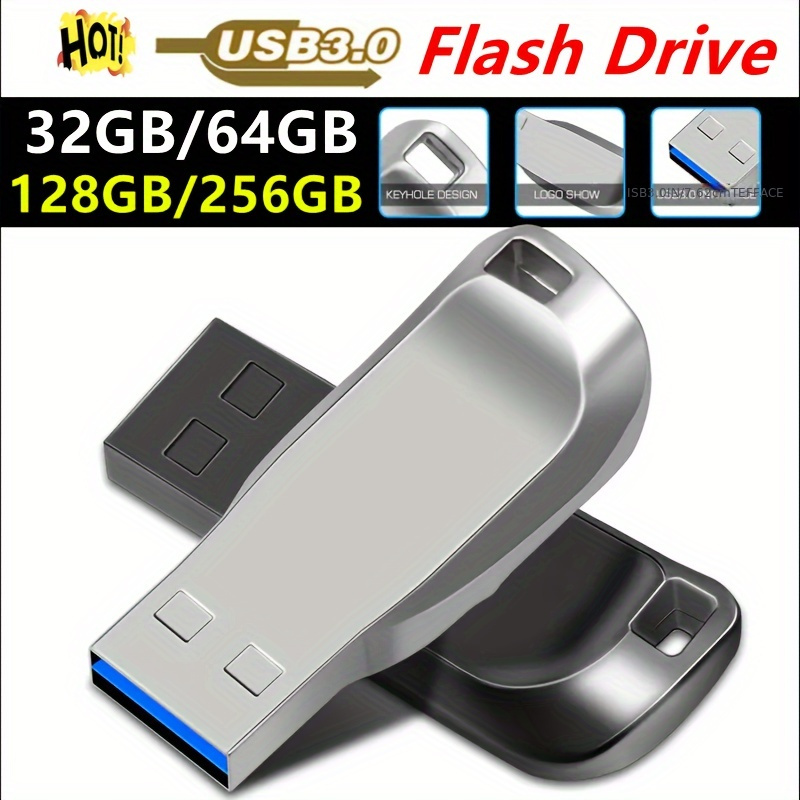 Clé USB C 128 Go Flash Drive USB 2.0 Mémoire Stick 128Go 2 en 1 OTG  Portable Type C Clef USB 128go Imperméable Pen Drive pour