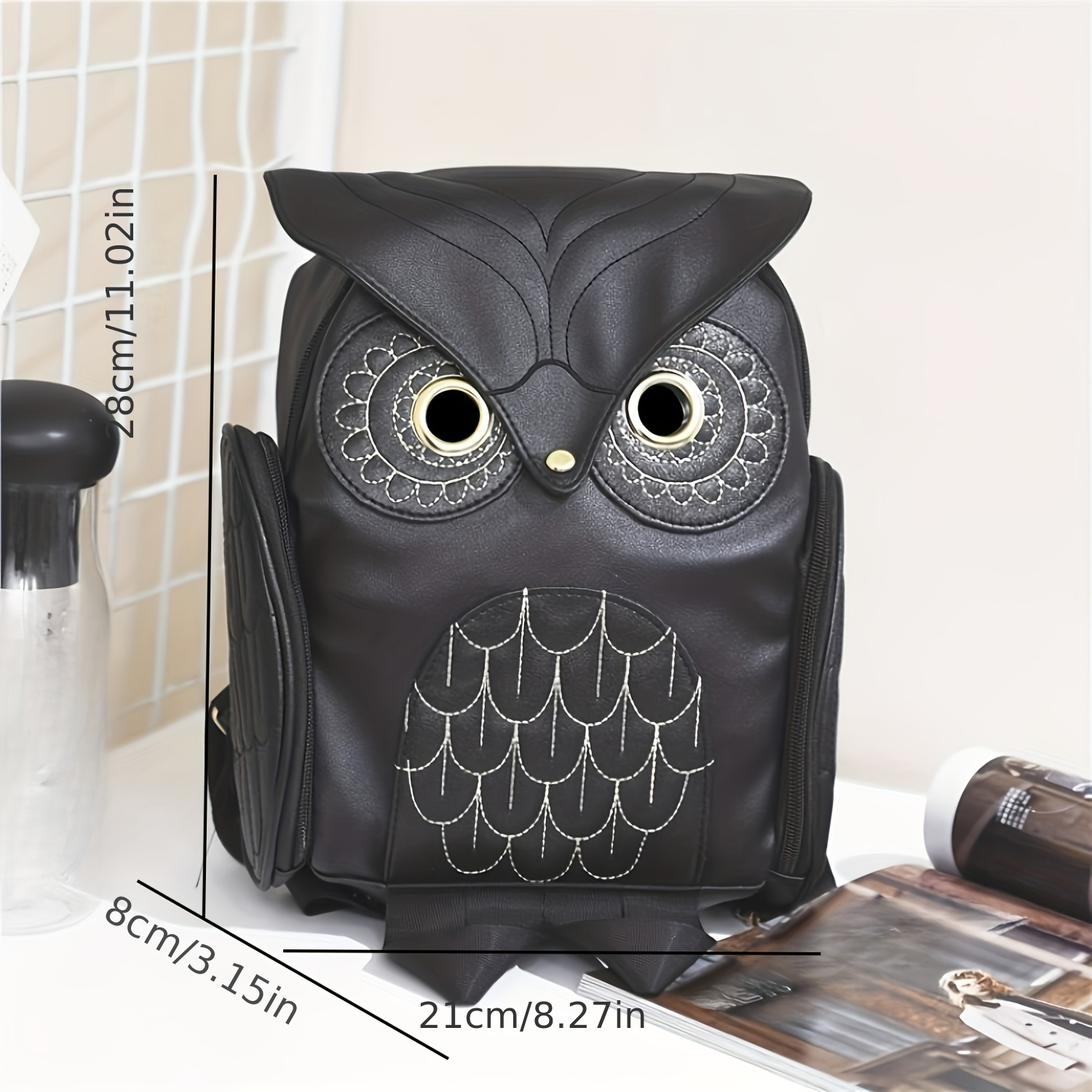 Owl 2025 shaped backpack