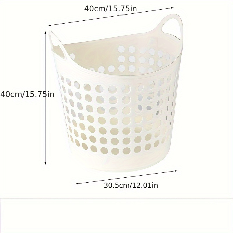 modern breathable mesh laundry basket with handles versatile storage solution for bathroom bedroom living room laundry baskets details 5