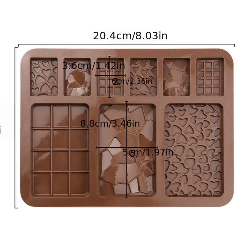 1pc Gaufre Silicone Moule Treillis Biscuit Making - Temu France