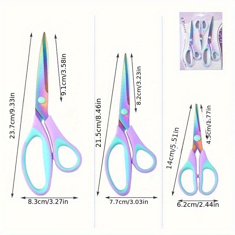 1pc Pinking Shears For Fabric Cutting,Zig Zag Scissors,Scrapbook Scissors  Decorative Edge,Great For Many Kinds Of Sewing Fabrics Leather And Craft