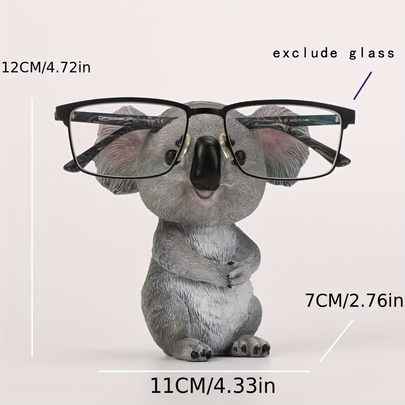 Animals Eyeglass Holder Eyeglass Stands Sunglasses Display Cartoon Glasses  Holder Resin Children's Glasses Spectacle Holder Stand Animal Spectacles