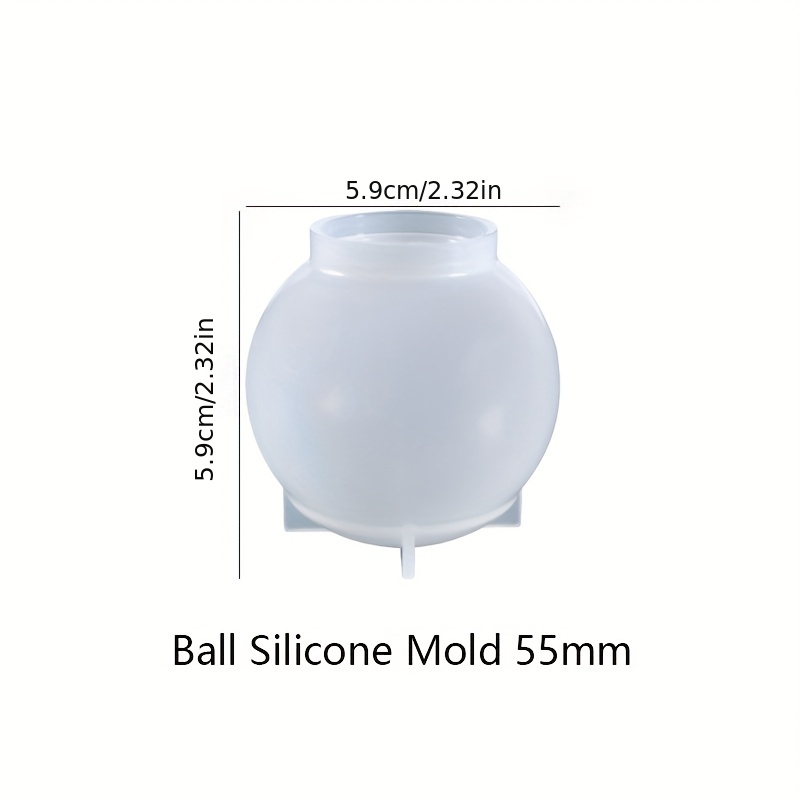 Ball Shape Silicone Molds Integrated Free Grinding Silicone - Temu