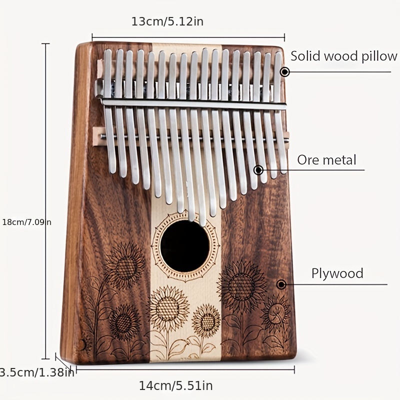 Small instrument with deals keys