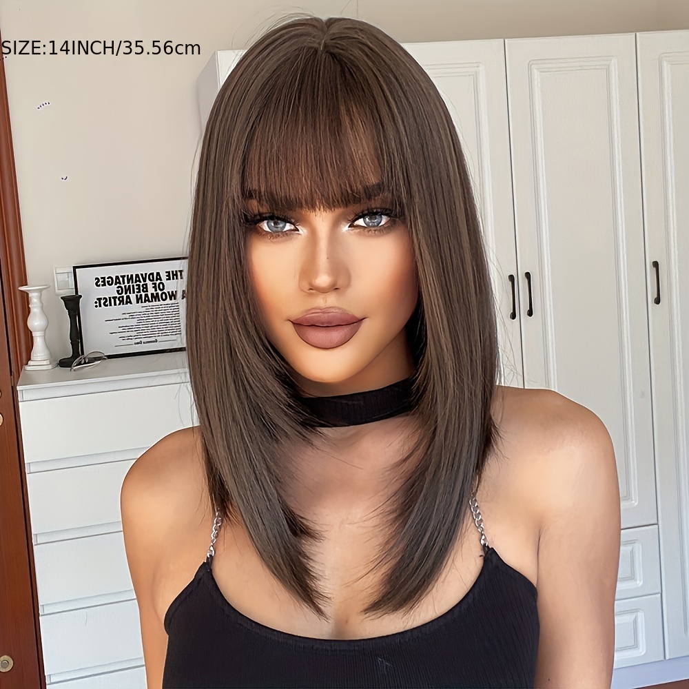 Medium 2024 length wigs