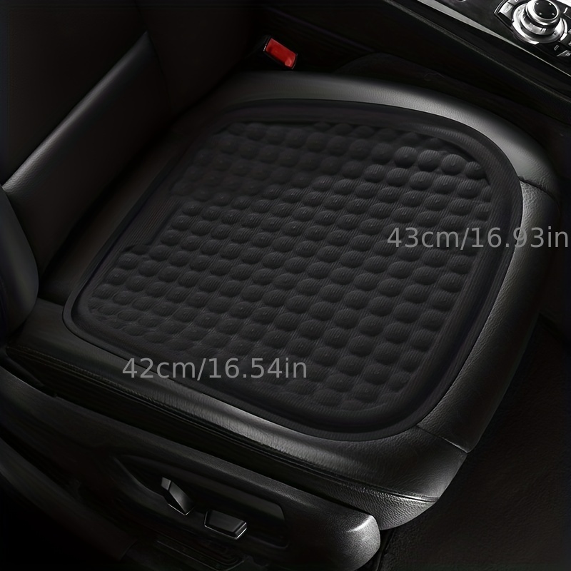 1pc Car Seat Cushion Silicone cushion cushion Car Seat Driving Improve  Vision Posture Honeycomb breathable cooling decompression Car for Summer