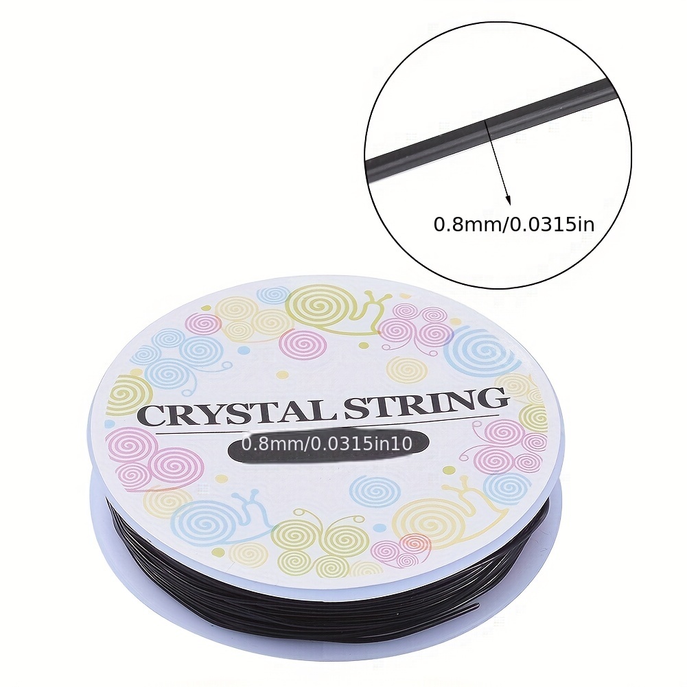 Elastic Crystal Thread, Stretchy String Bead Cord, for Beaded Jewelry  Making, Clear, 0.4mm, about 21.87 yards(20m)/roll