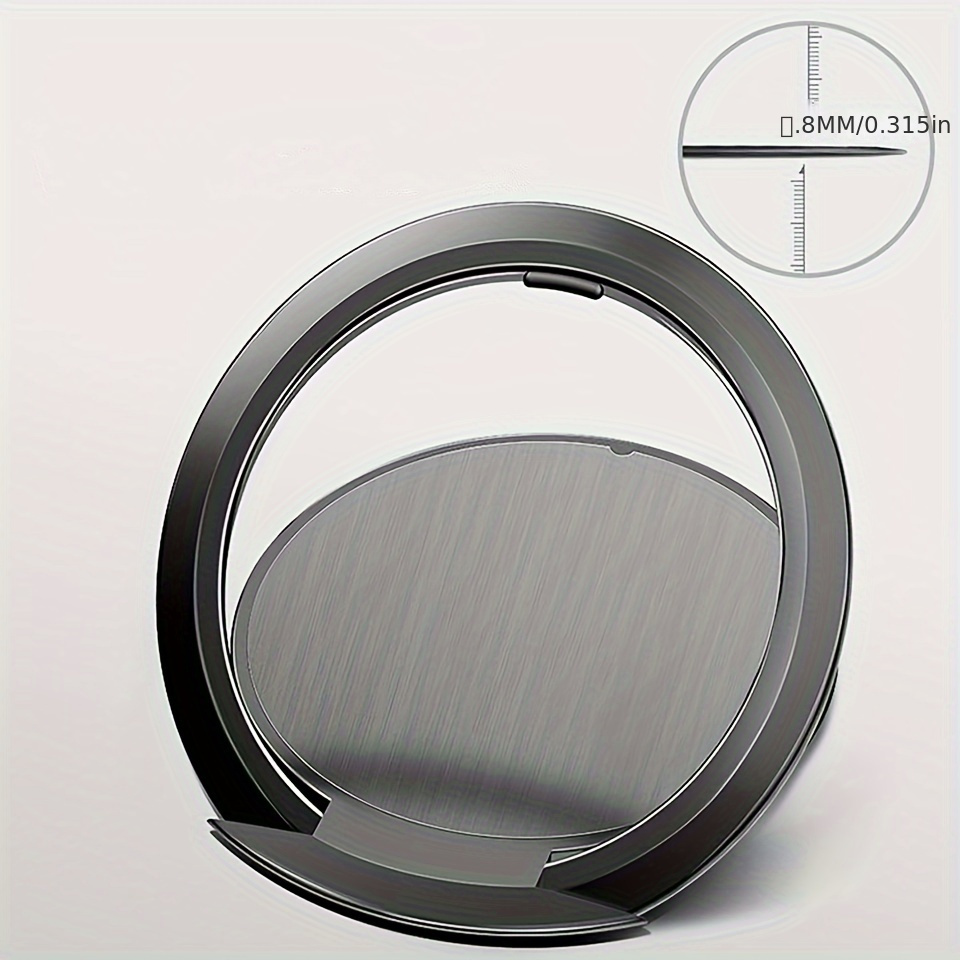 

1pc Ultra-thin Finger Ring Mobile Phone Bracket