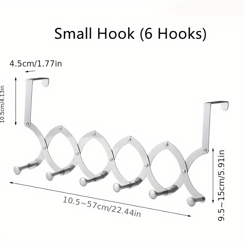 Compact Hanger: Space-saving hanger with adjustable hook