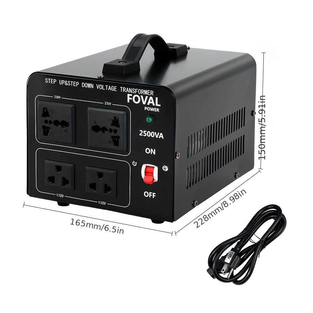 2500w 2500 110 120 To 220 And 220 To 110 120 2 Us 2 Universal Sports