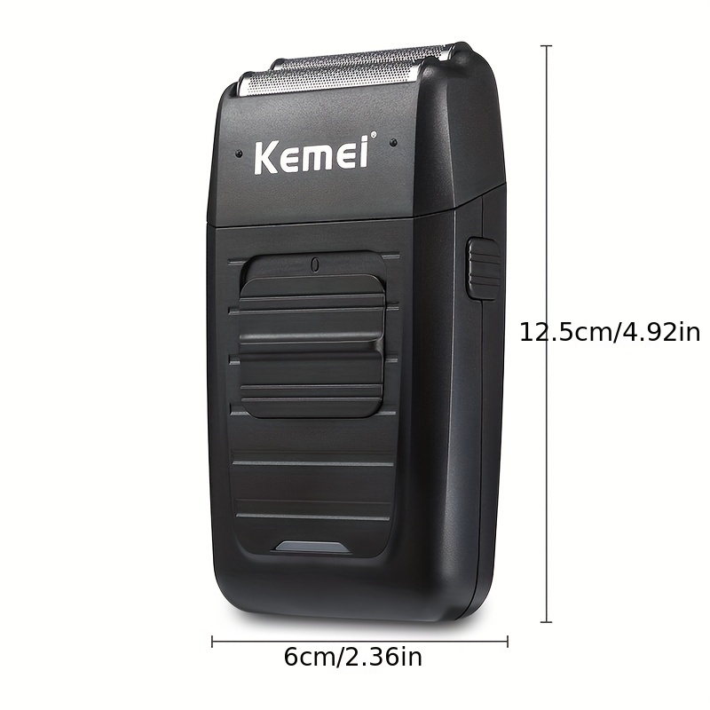 Kemei Rechargeable Electric Cordless Shaver Two Blade - Temu