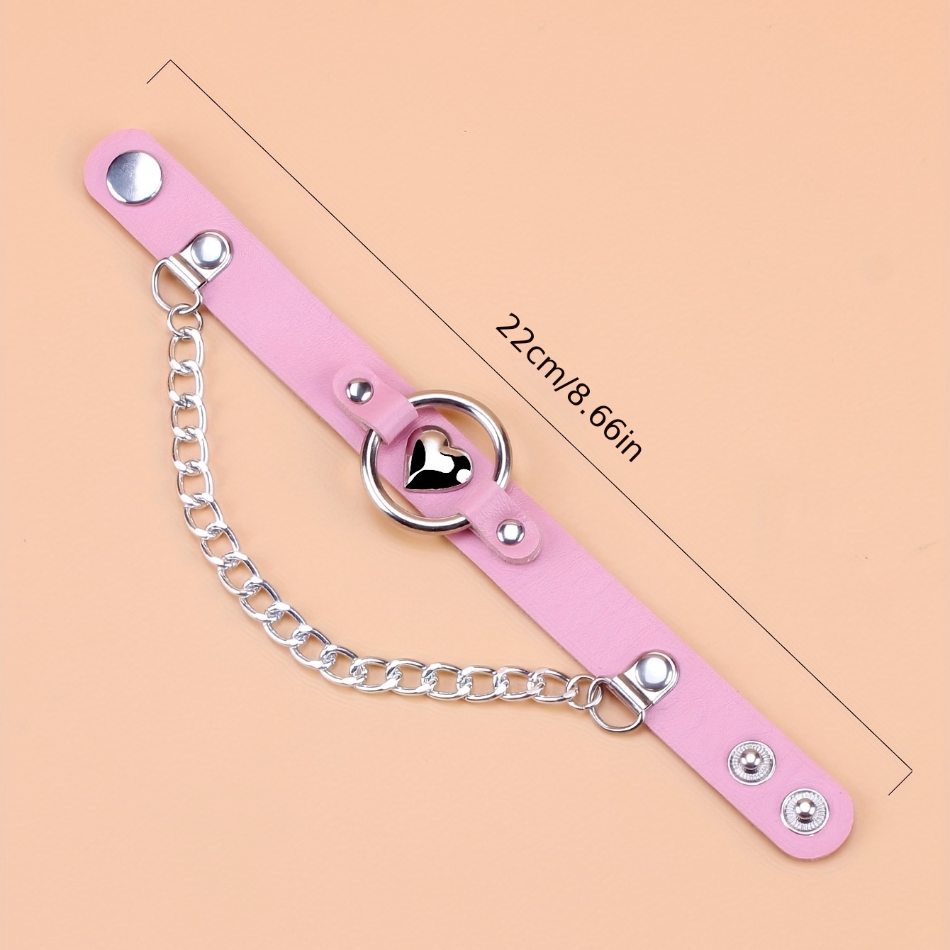 Adorable Love Chain PUPU Leather Bracelet