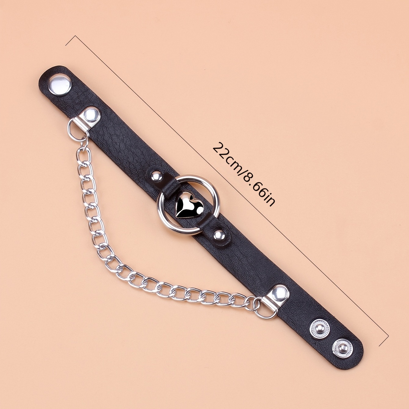 Adorable Love Chain PUPU Leather Bracelet